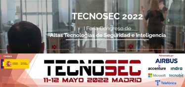 tecnosec 2022 del 11 y 12 de mayo en el palacio de cristal